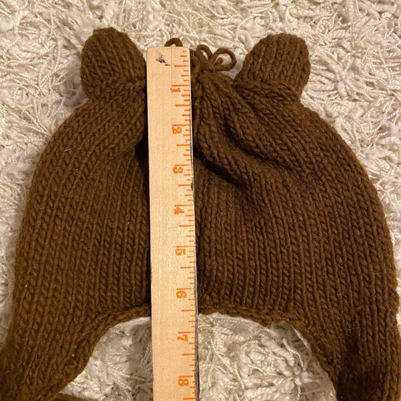 Bundle NEW Artisan HAND KNIT Kids Cold Weather  kids animal Winter Hat Cap - Picture 11 of 16